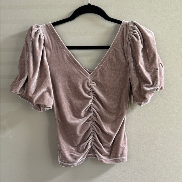 Free People Velvet Top - Picture 2 of 7